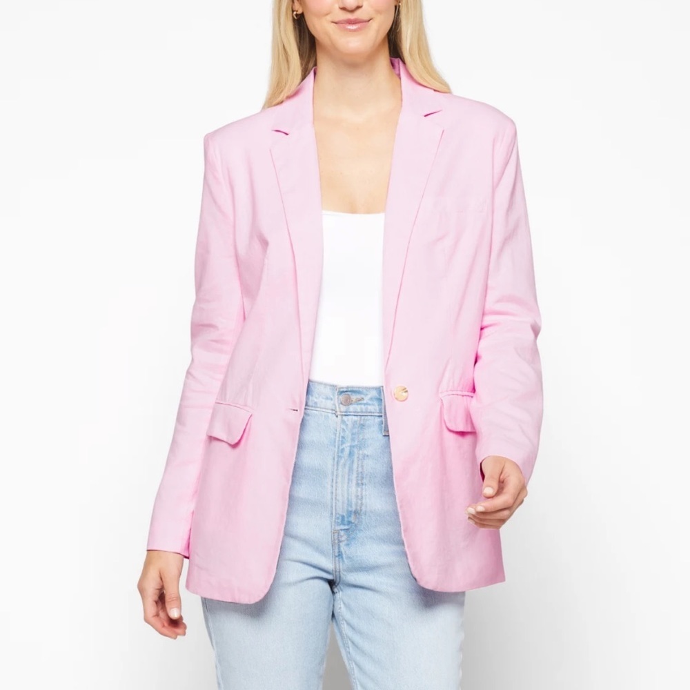 New BB DAKOTA X‎ STEVE MADDEN
Linen On The Edge Blazer